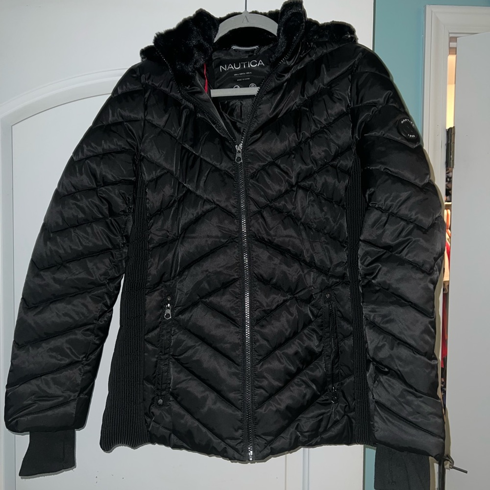 Nautica black jacket